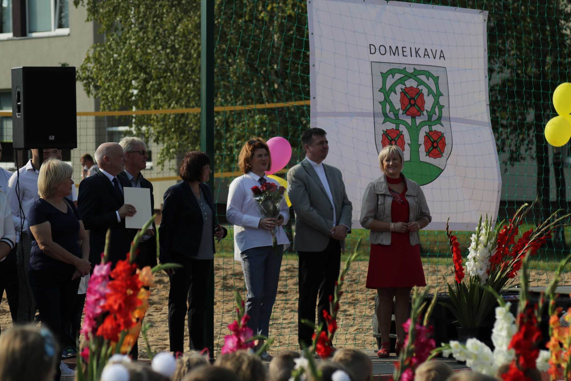 Domeikavos bažnyčioje malda pradedame naujus mokslo metus