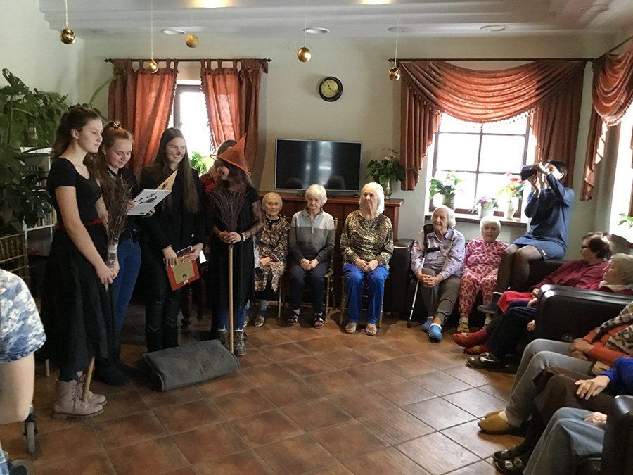 Kalėdinė popietė pas senelius