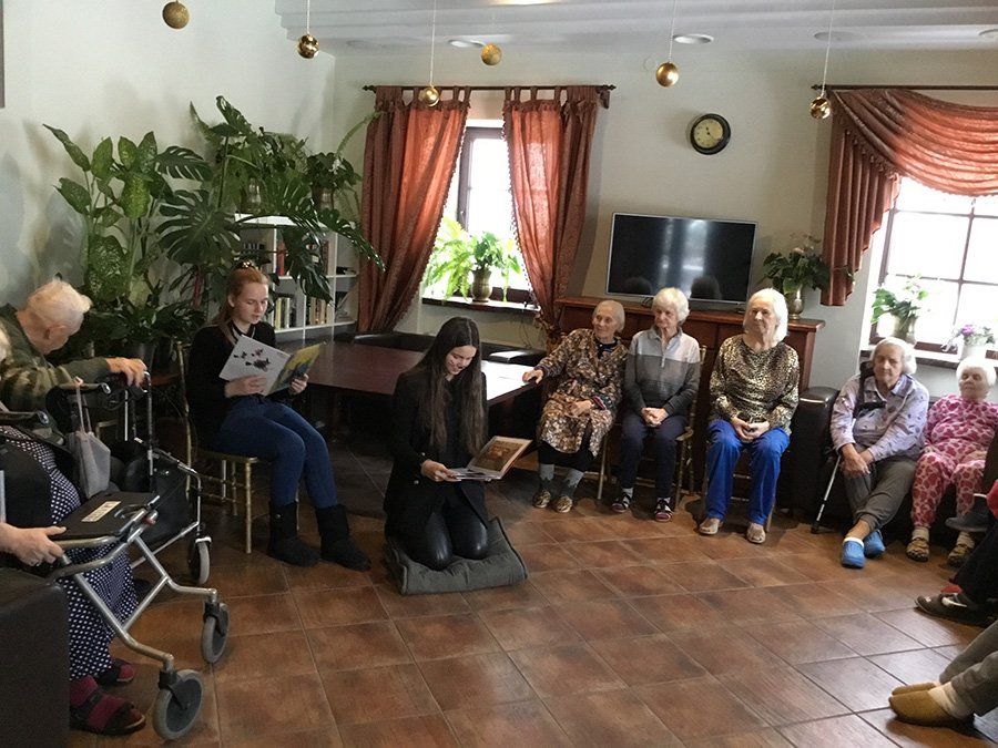 Kalėdinė popietė pas senelius