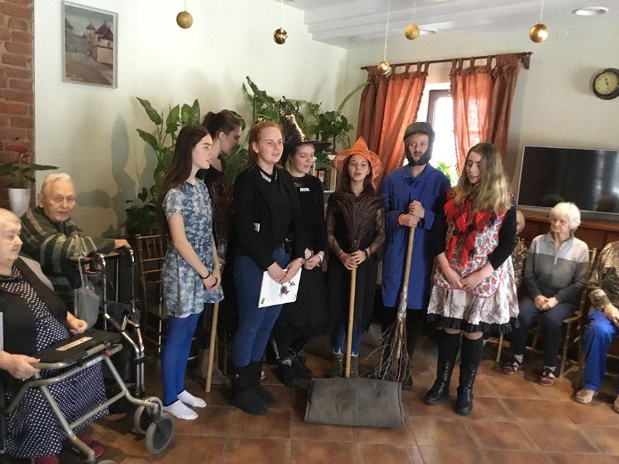 Kalėdinė popietė pas senelius