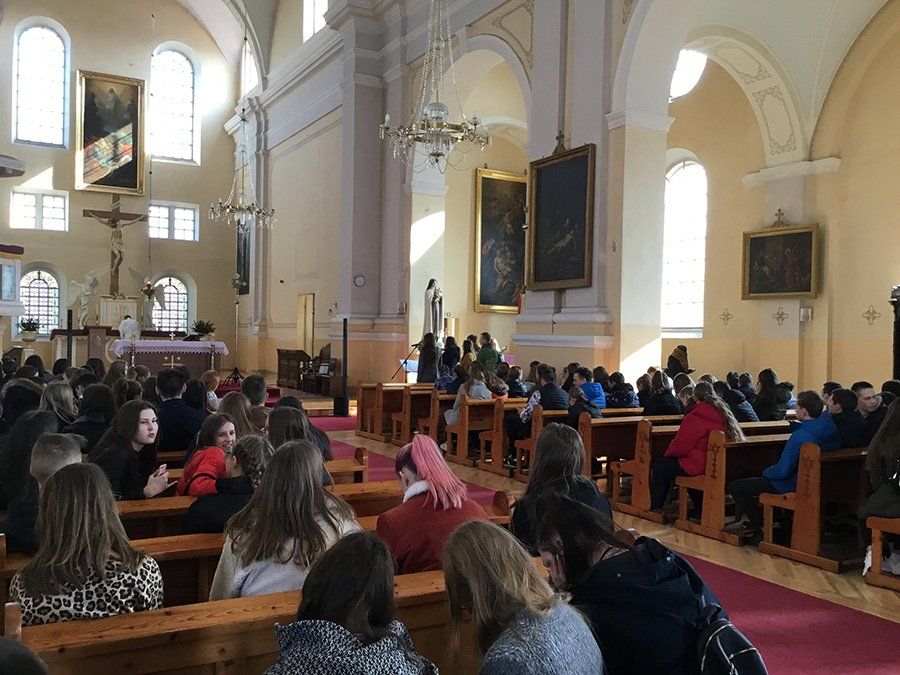 Rekolekcijose „Užtvirtink!“