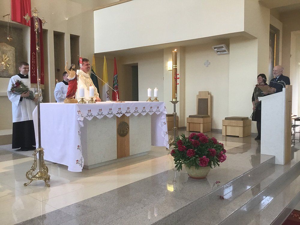 Gintaro Pūro kunigystės jubiliejus