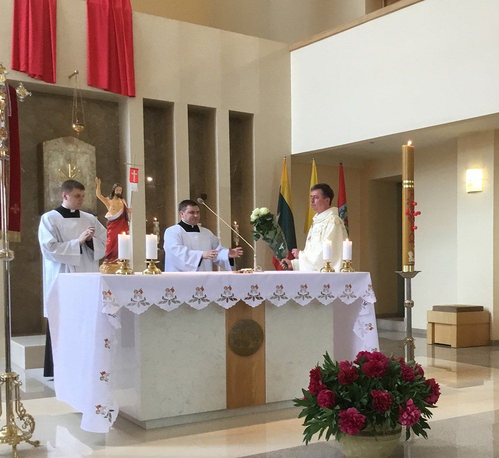 Gintaro Pūro kunigystės jubiliejus