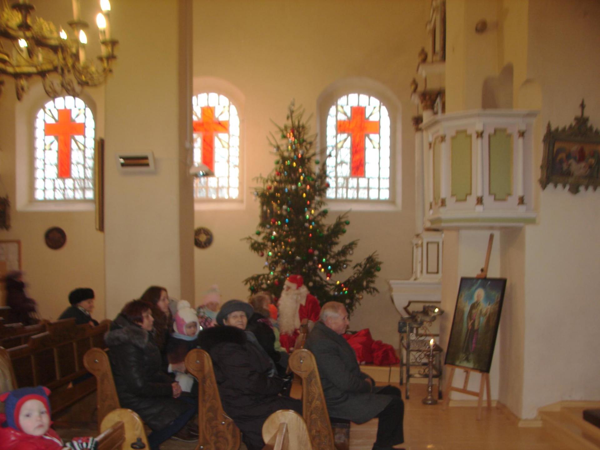 Šventos Kalėdos Lapių parapijoje