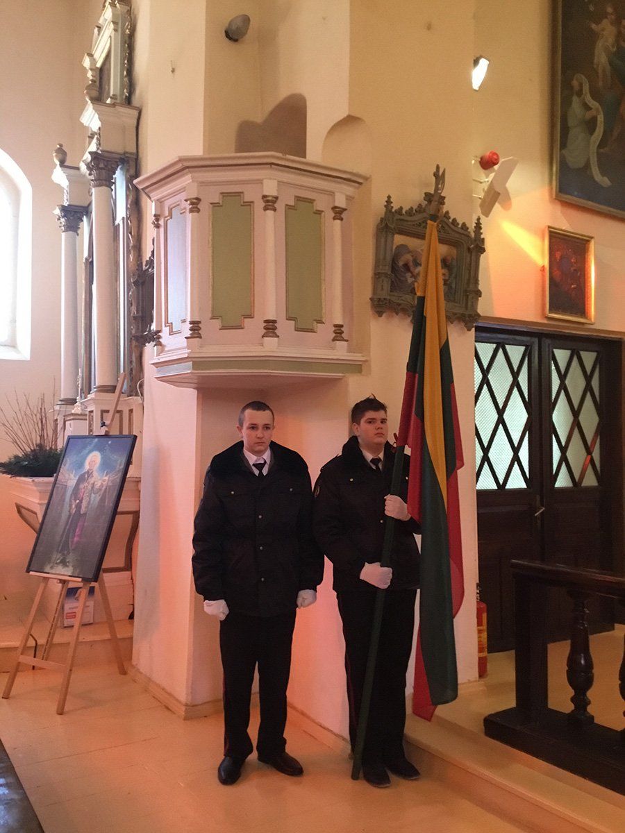 Vasario 16-osios paminėjimas Lapių parapijoje