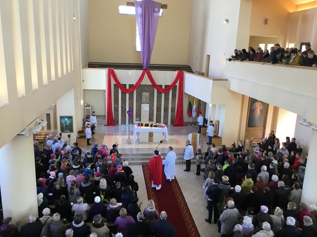 Verbų sekmadienis Domeikavos parapijoje