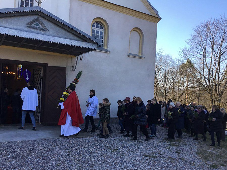 Verbų sekmadienis ir Didžioji savaitė