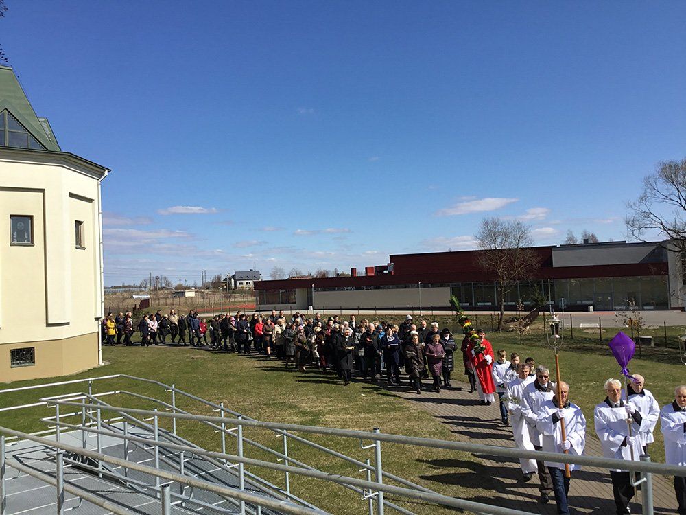 Verbų sekmadienis Domeikavos parapijoje