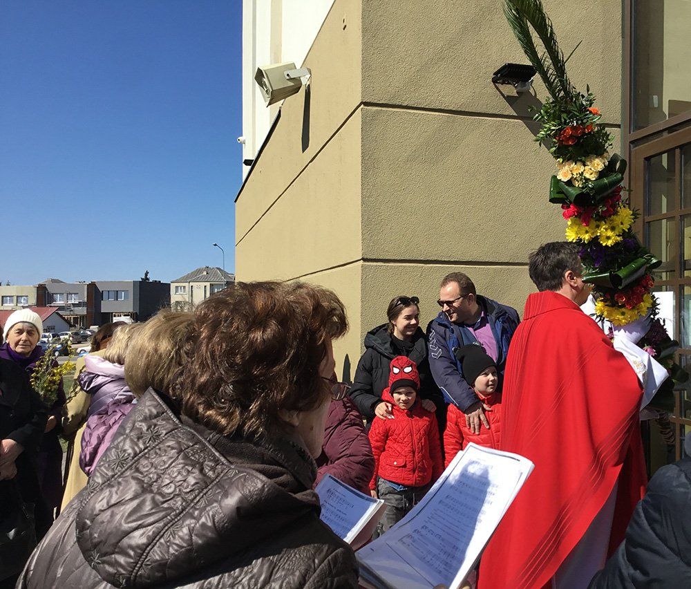 Verbų sekmadienis Domeikavos parapijoje