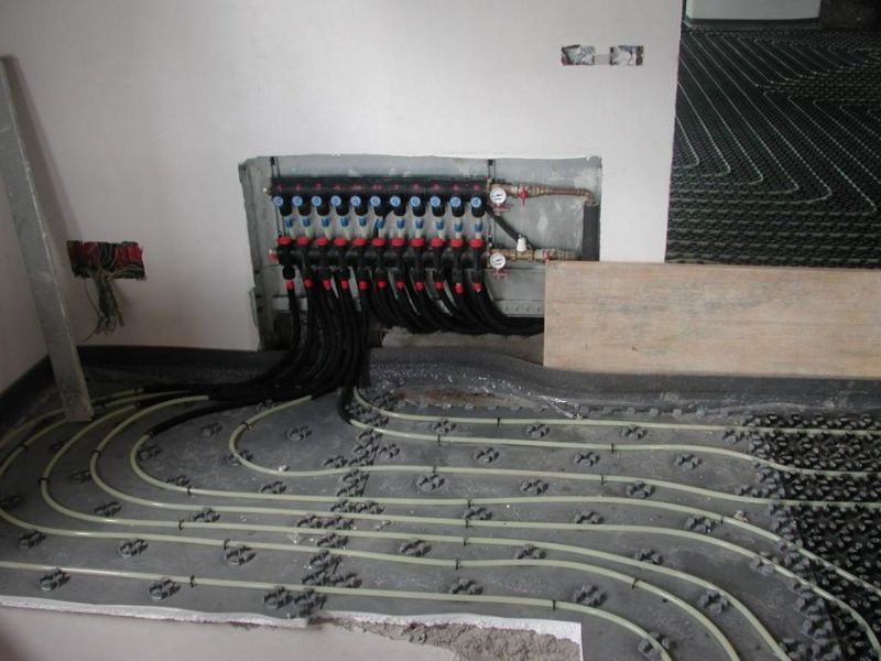 Installazione pannelli per il riscaldamento