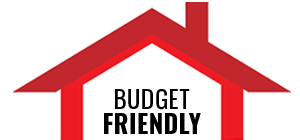 Budget friendly logo