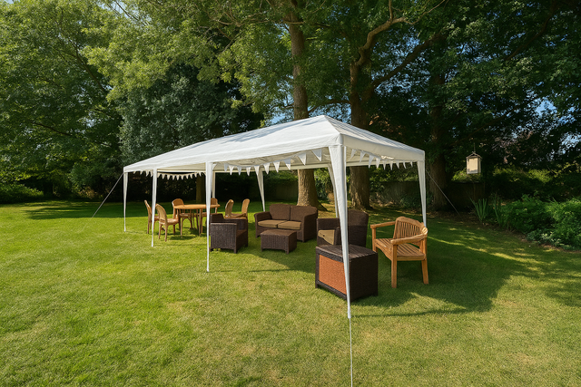 30ft x 10ft marquee available for free hire