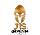 J1s and Associates logo, a spartan helmet with the word j1s below it