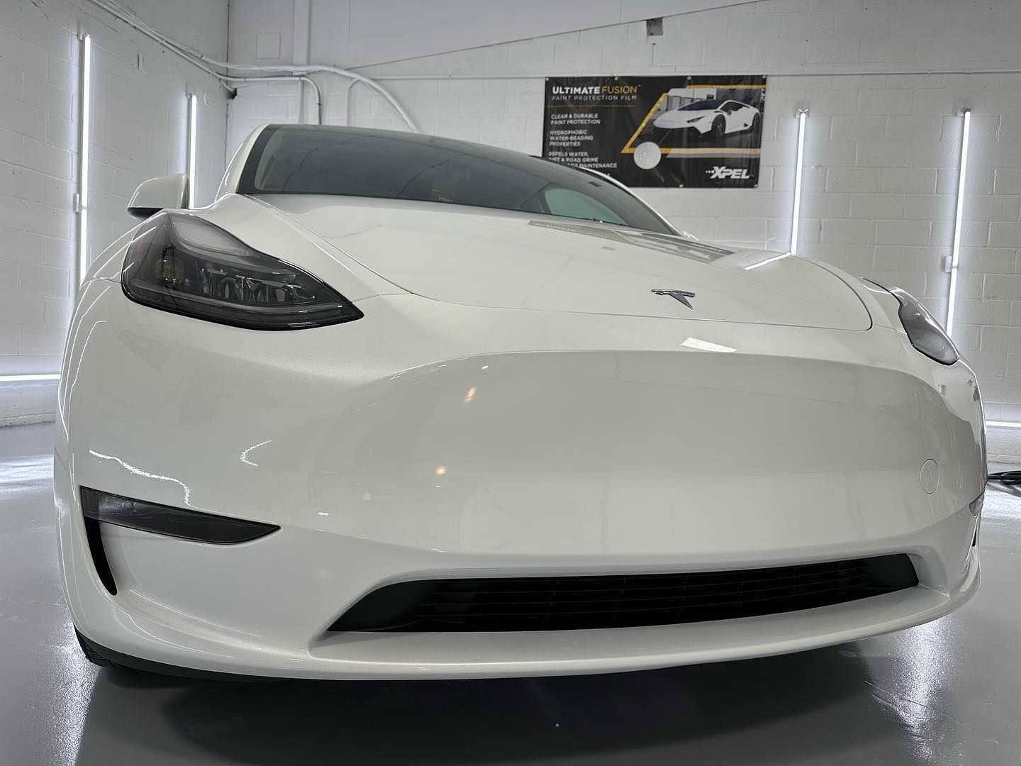 Tesla ceramic coating service in Malvern, PA