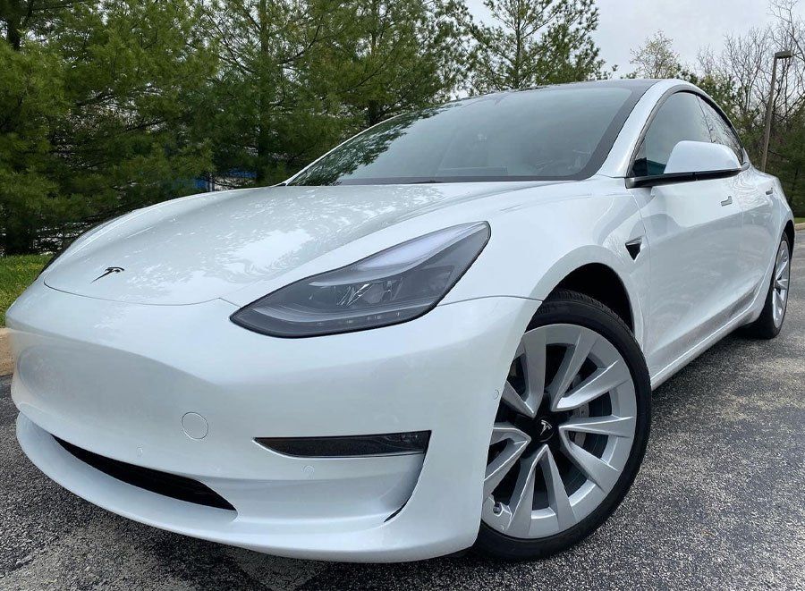 tesla paint protection film service in Malvern, PA