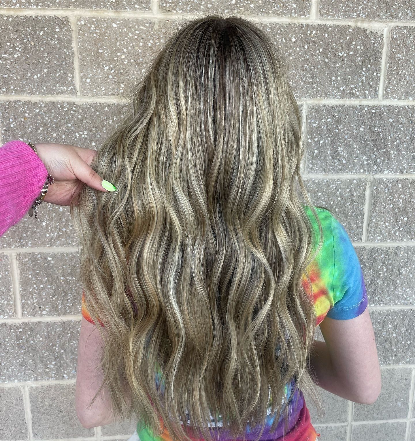 Styled hair at Evara Studios