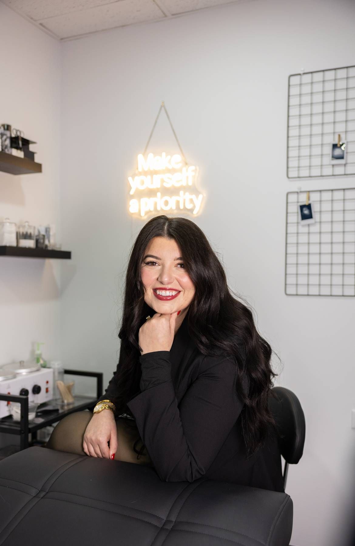 Rose, esthetician at Evara Studios