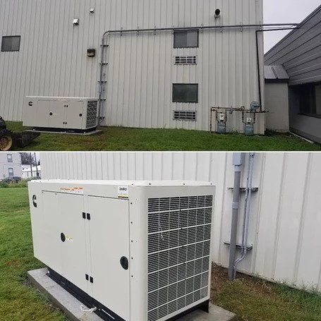 Industrial Outdoor Generator  — Lebanon, PA — Mid Penn Electrical Services