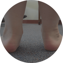 a child's feet