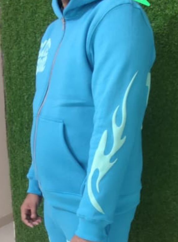 3X) Blue Hoodie