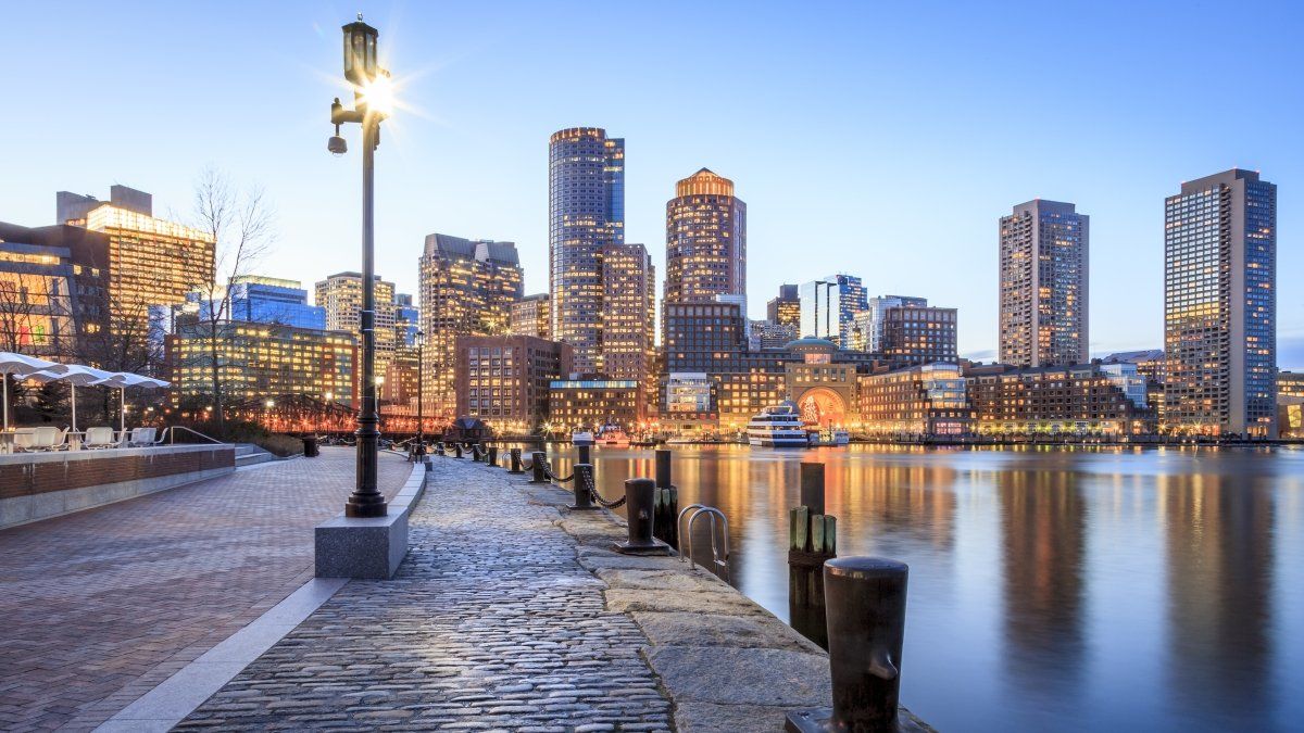 Boston harbourfront