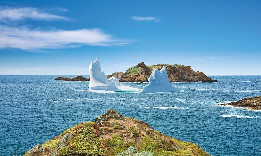 Iceberg off the coast
