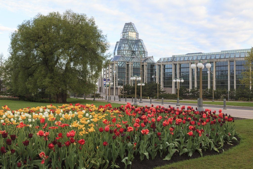 National Gallery of Canada in spring