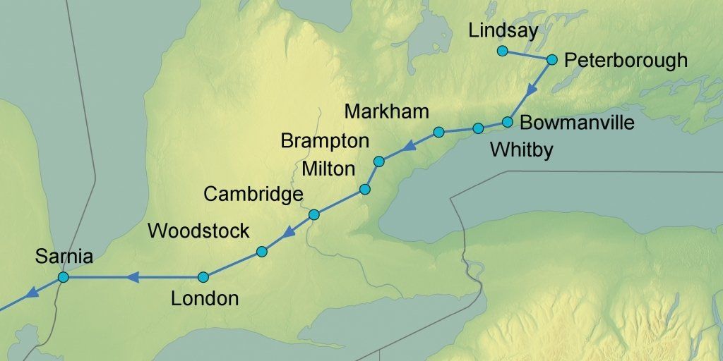 Route A Map