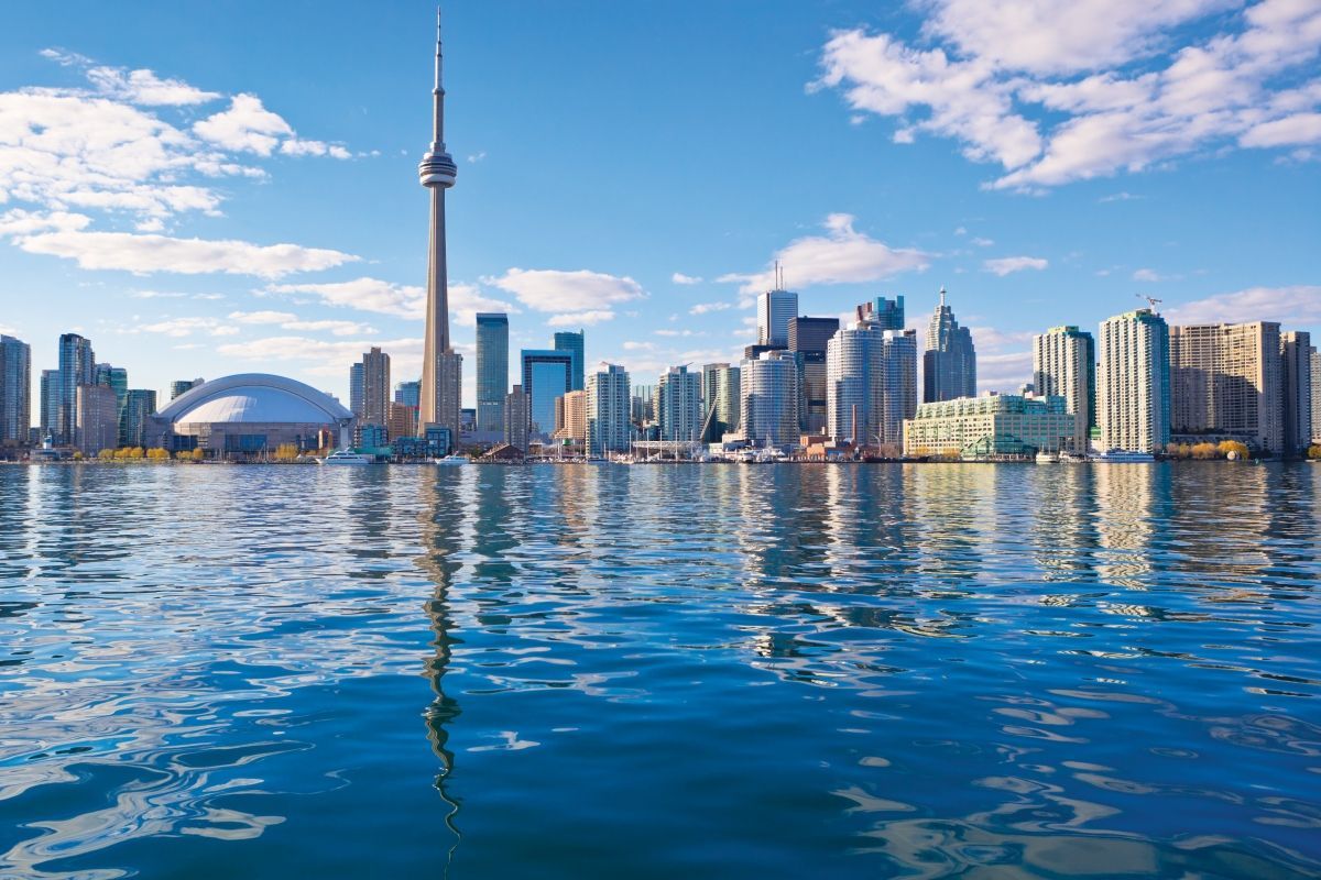 Toronto Skyline, from the water