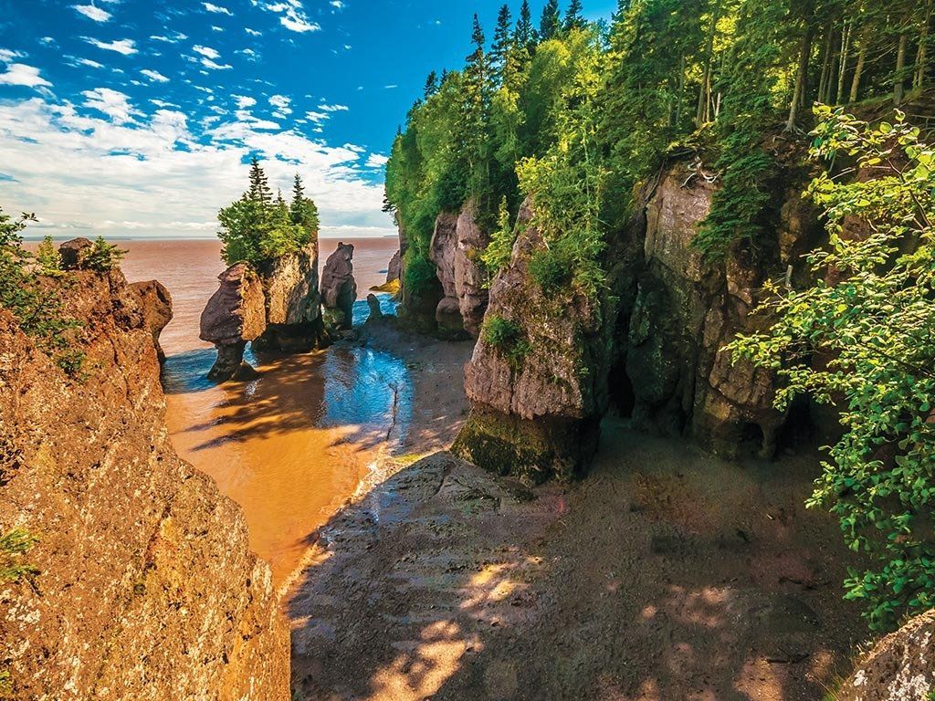 Hopewell Rocks Atlantic Canada, New Brunswick