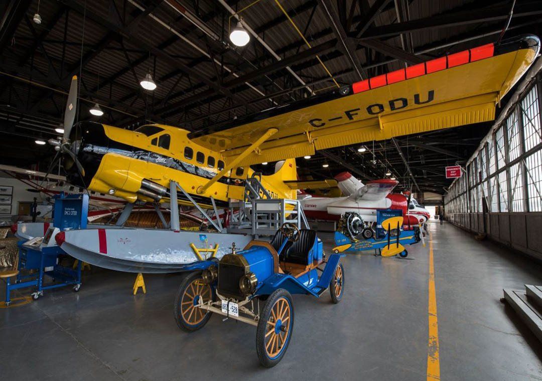 The Canadian Bushplane Museum interior