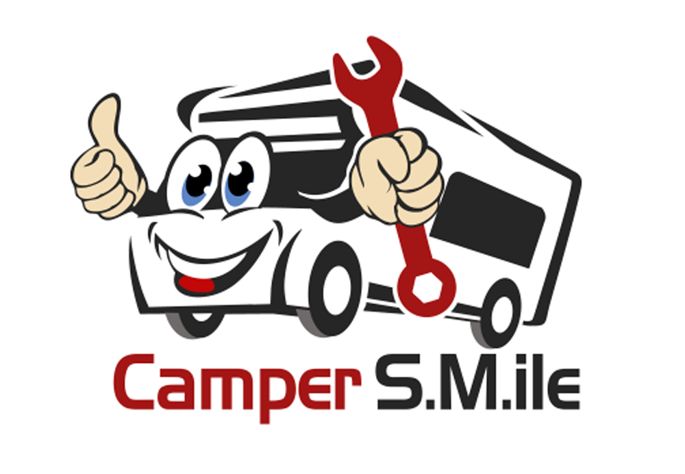 logo camper smile