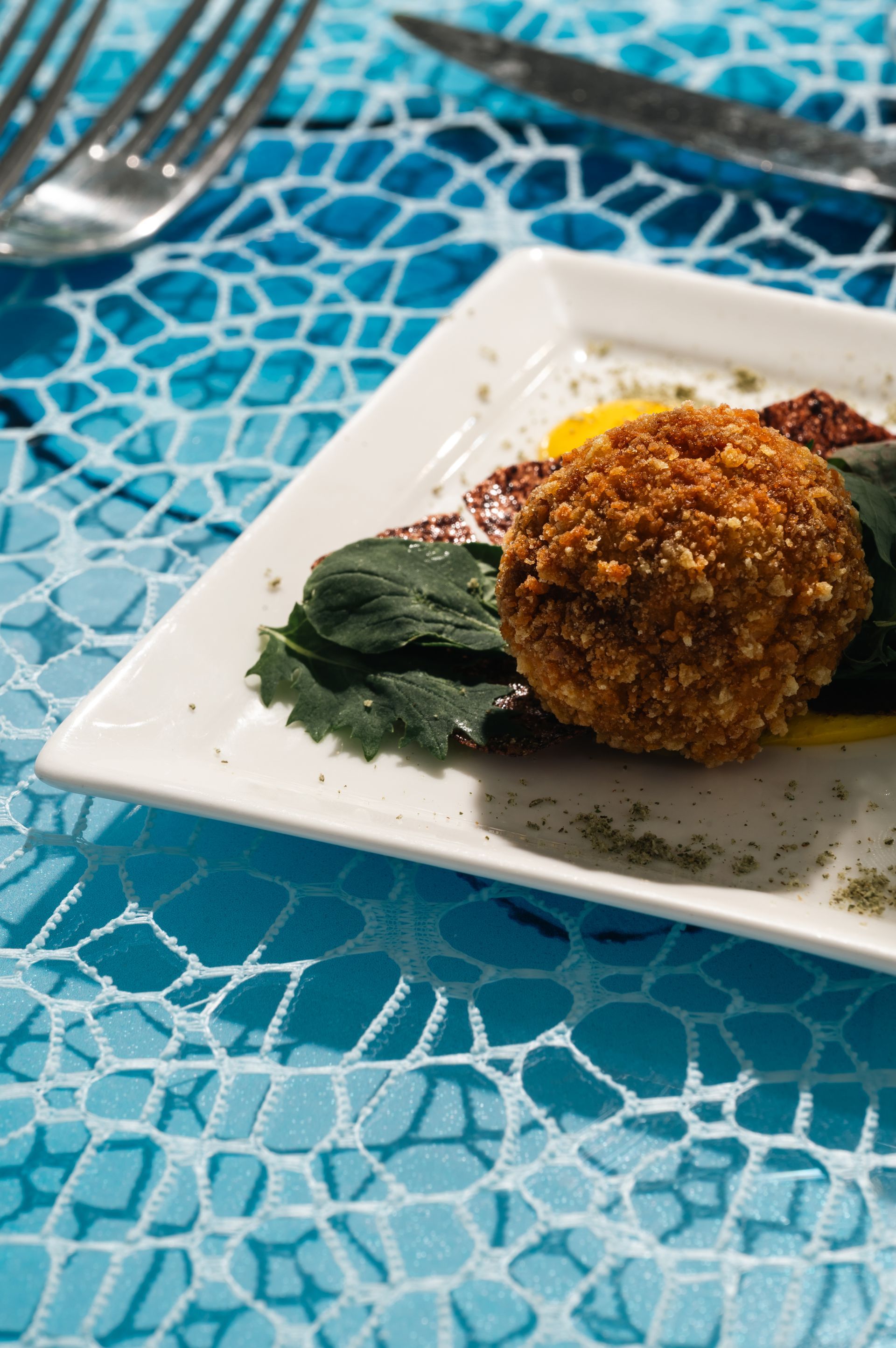 Foto di un antipasto del menù del Class Ristorante Roma