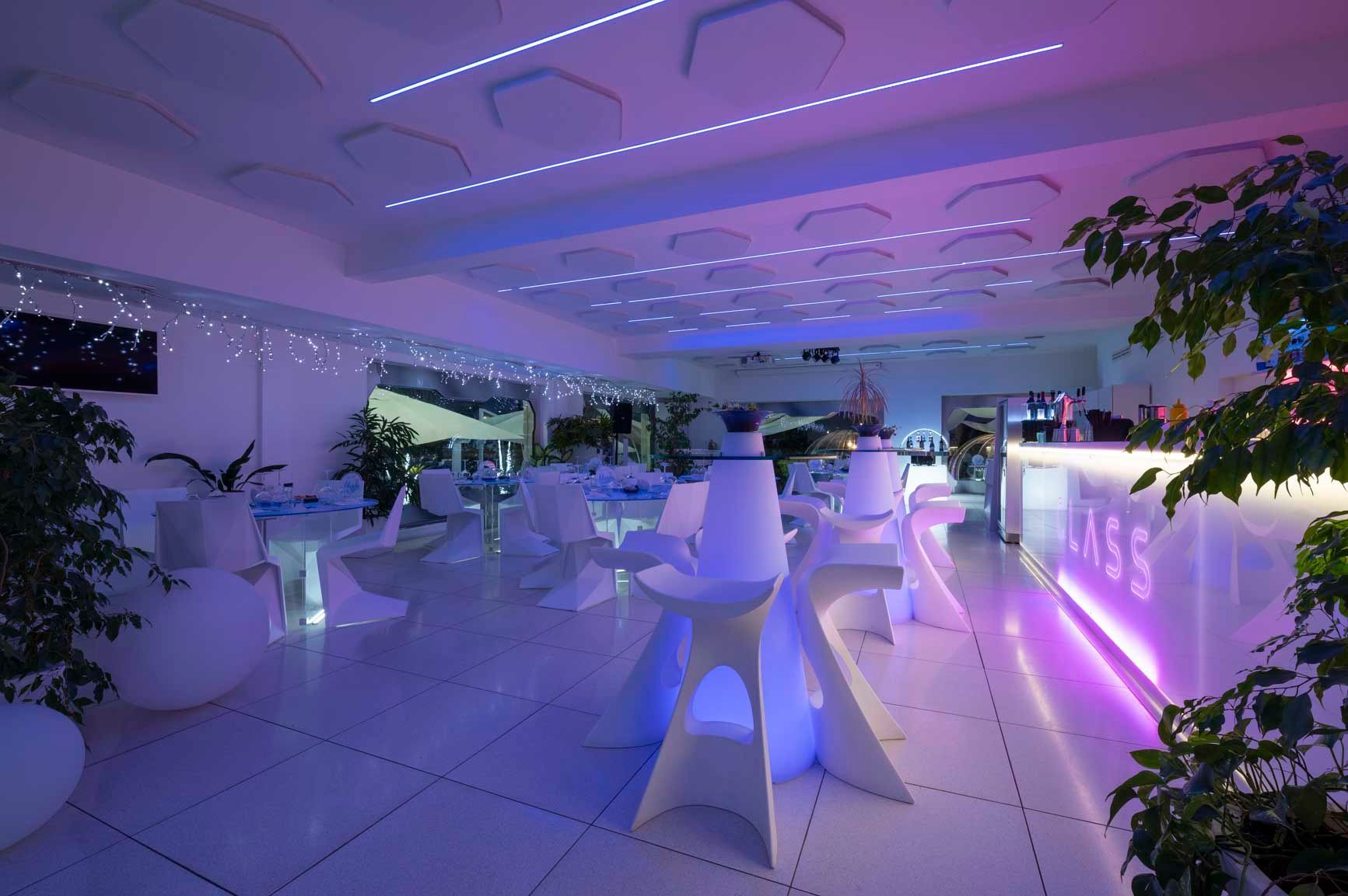 Foto della sala interna del Class Ristorante Cocktail Bar Roma