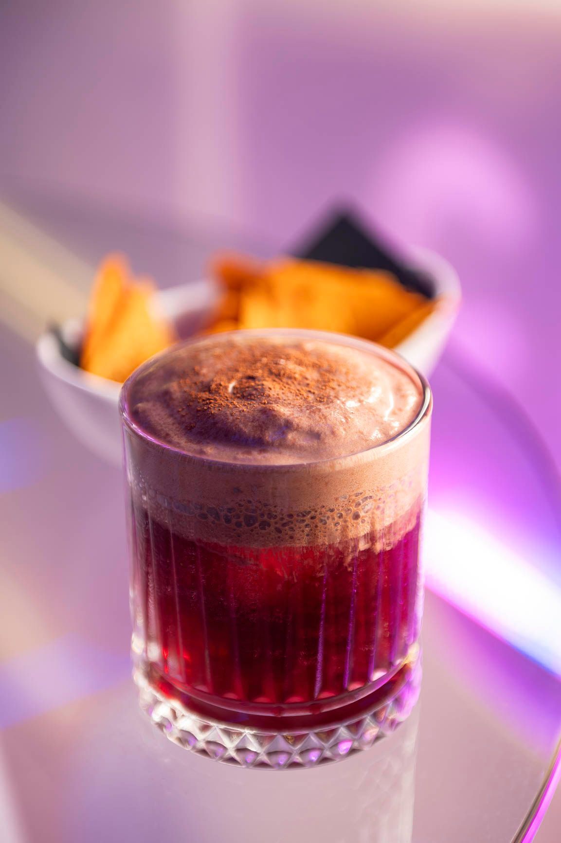 Foto di un cocktail del CLASS Ristorante Cocktail Bar a Roma