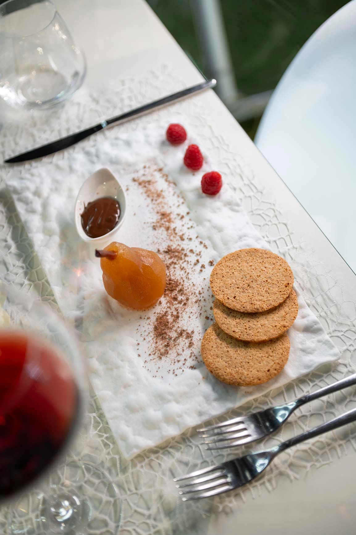 Foto di un dolce del menù del Class Ristorante Roma