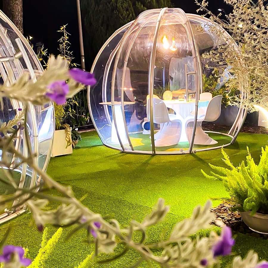 Foto dell'igloo garden del Class Ristorante Cocktail Bar Roma