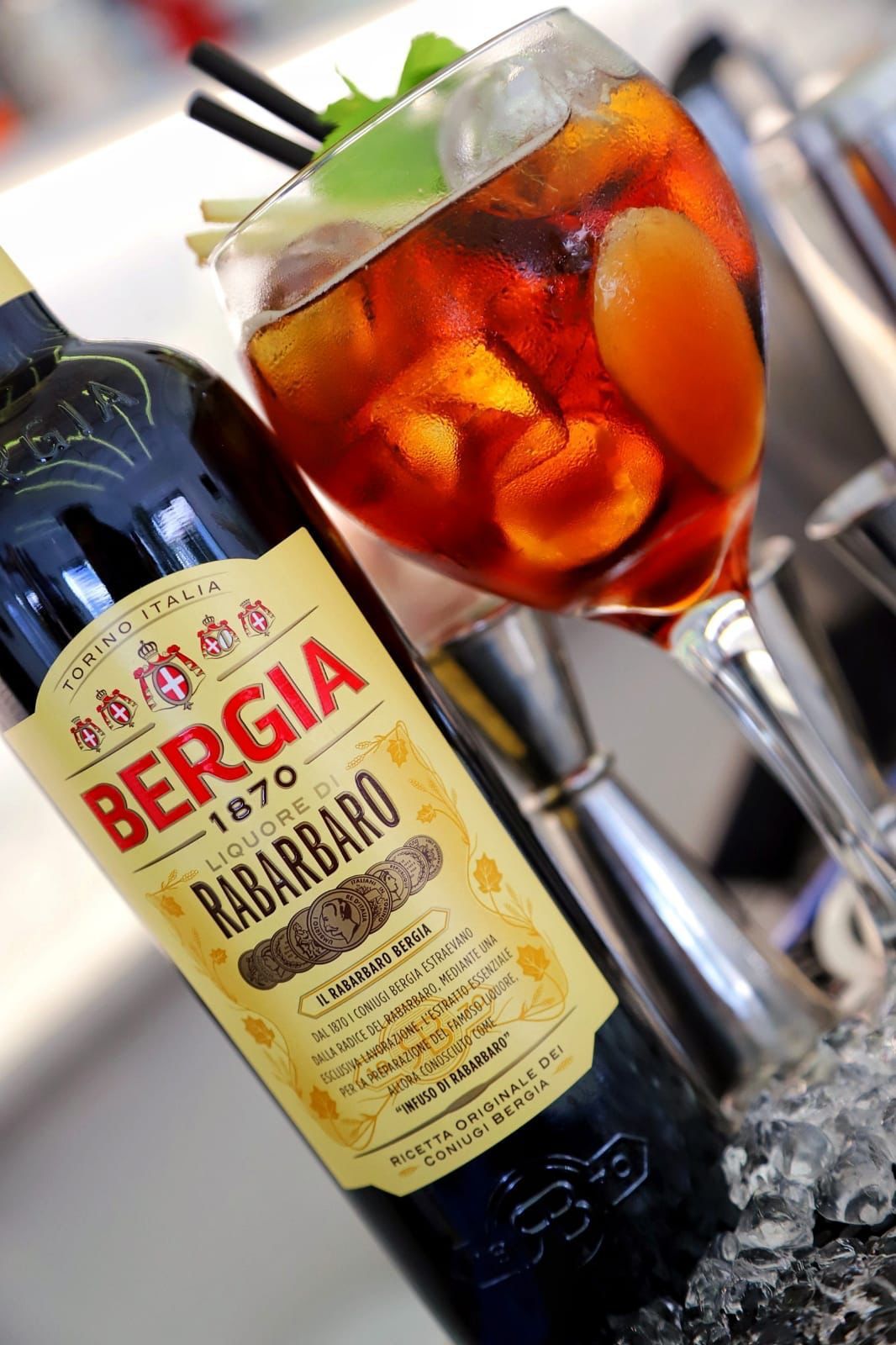 Foto di una bottiglia utilizzata dal Class Cocktail Bar Roma