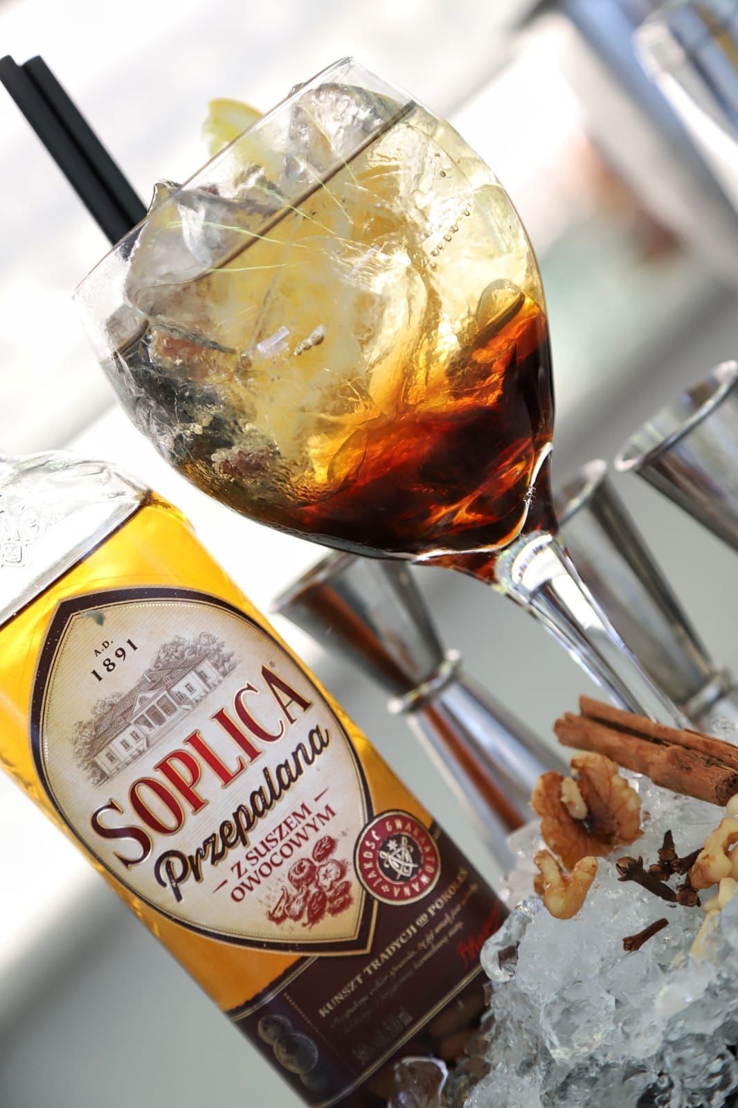 Foto di una bottiglia utilizzata dal Class Cocktail Bar Roma