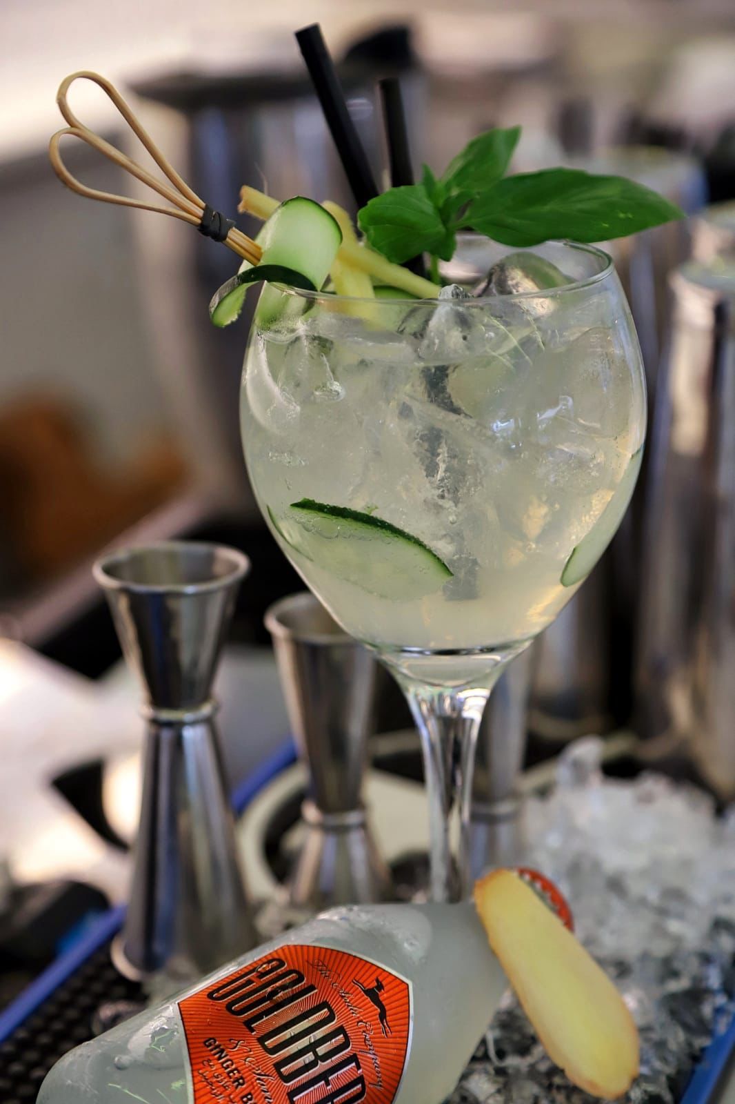 Foto di un cocktail del CLASS Ristorante Cocktail Bar a Roma