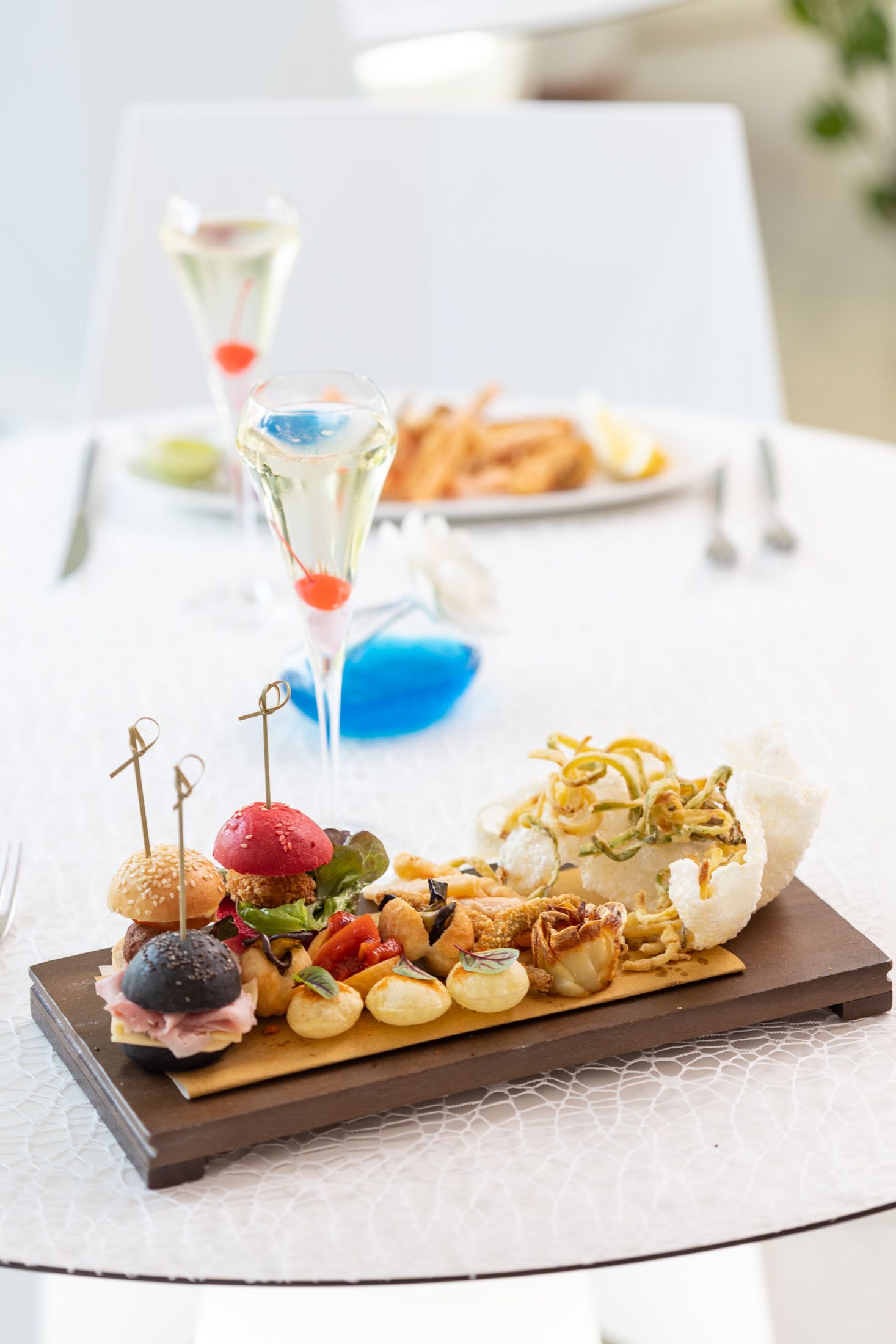 Foto di un aperitivo del menù del Class Ristorante Roma