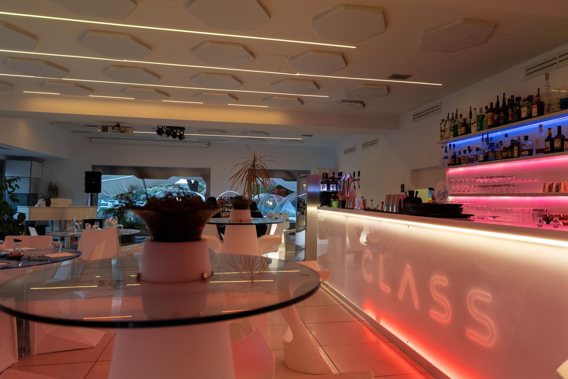 Foto dell'interno del Class Ristorante Cocktail Bar Roma