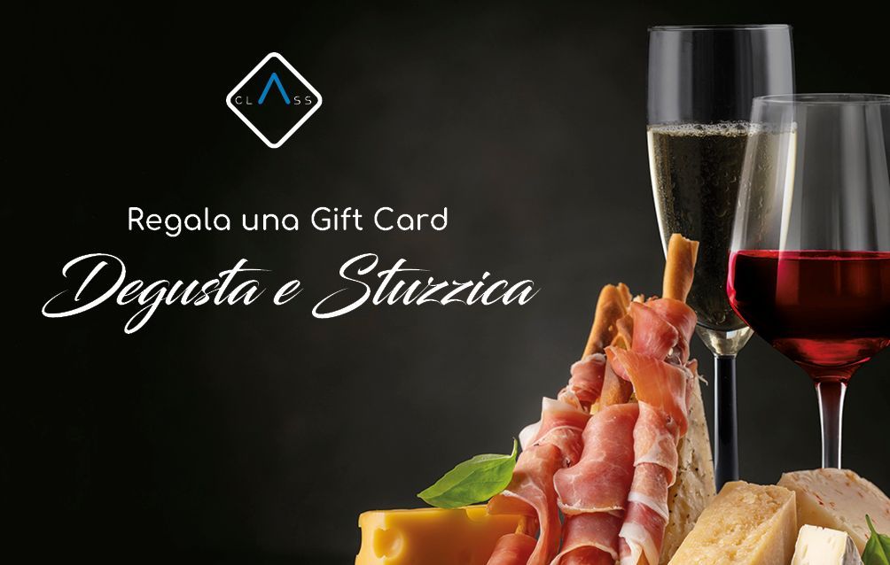 Un gesto esclusivo per un regalo perfetto! Scopri la nostra Gift Card Degusta e Stuzzica