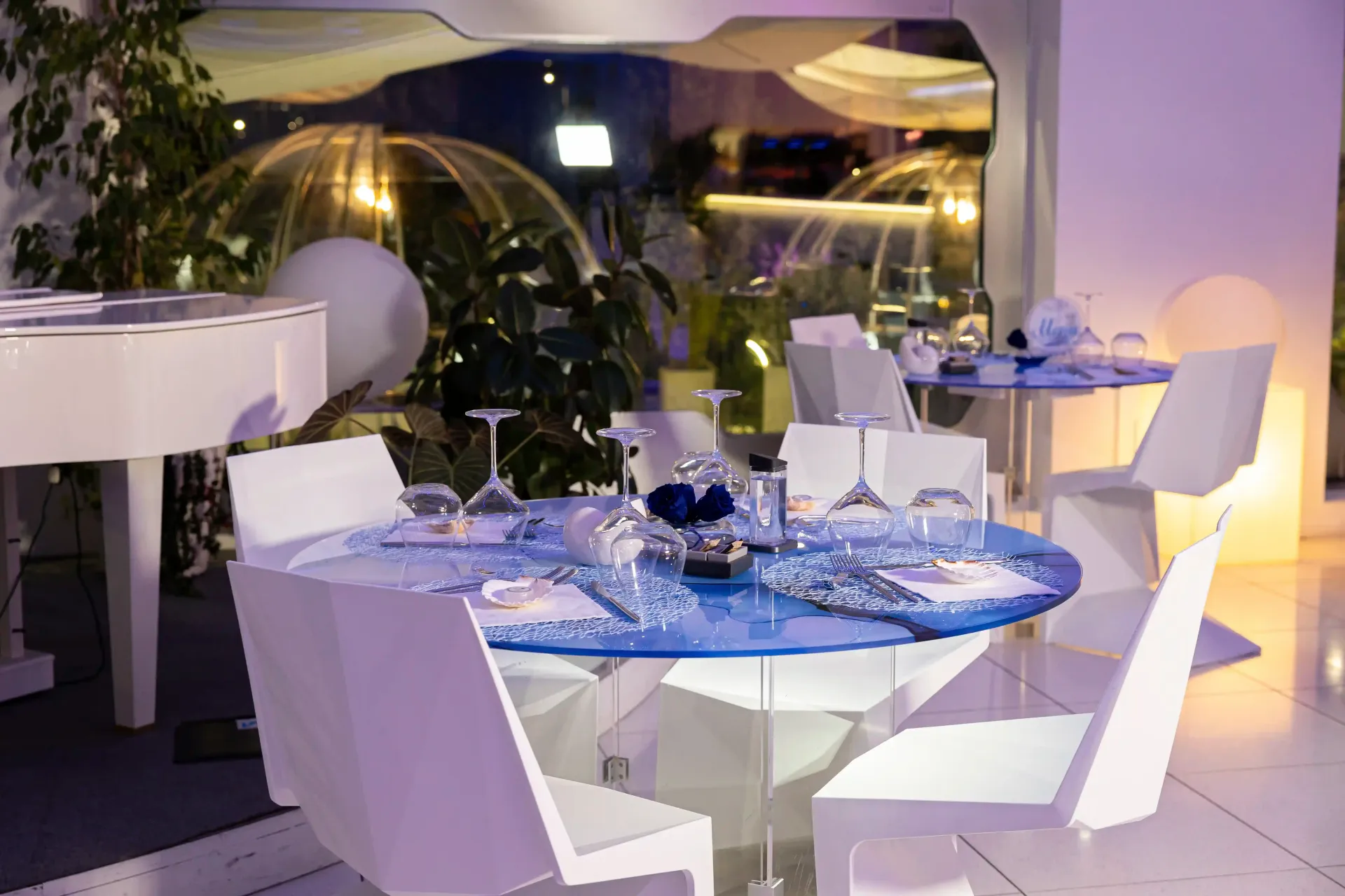 Foto della sala interna del CLASS Ristorante a Roma