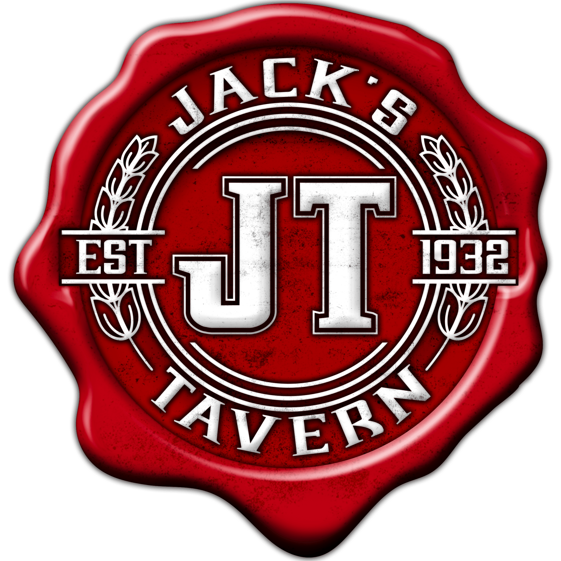 the logo for jack 's tavern was created in 1932
