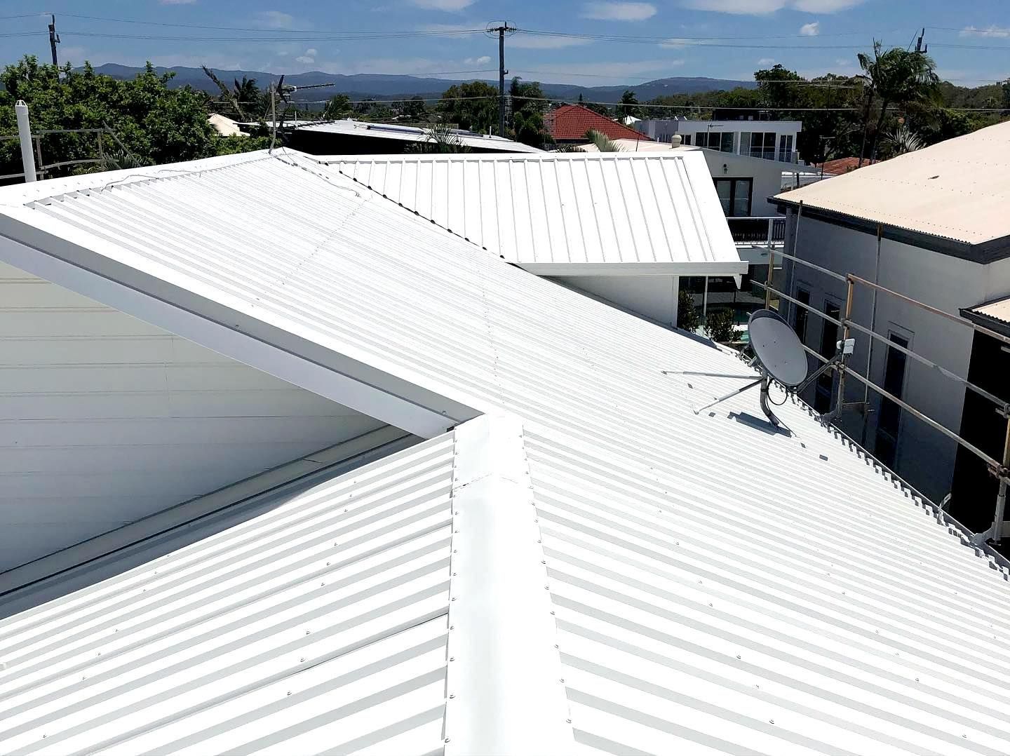 AF\fter image of a metal roof — Roof Repairs in Southport QLD