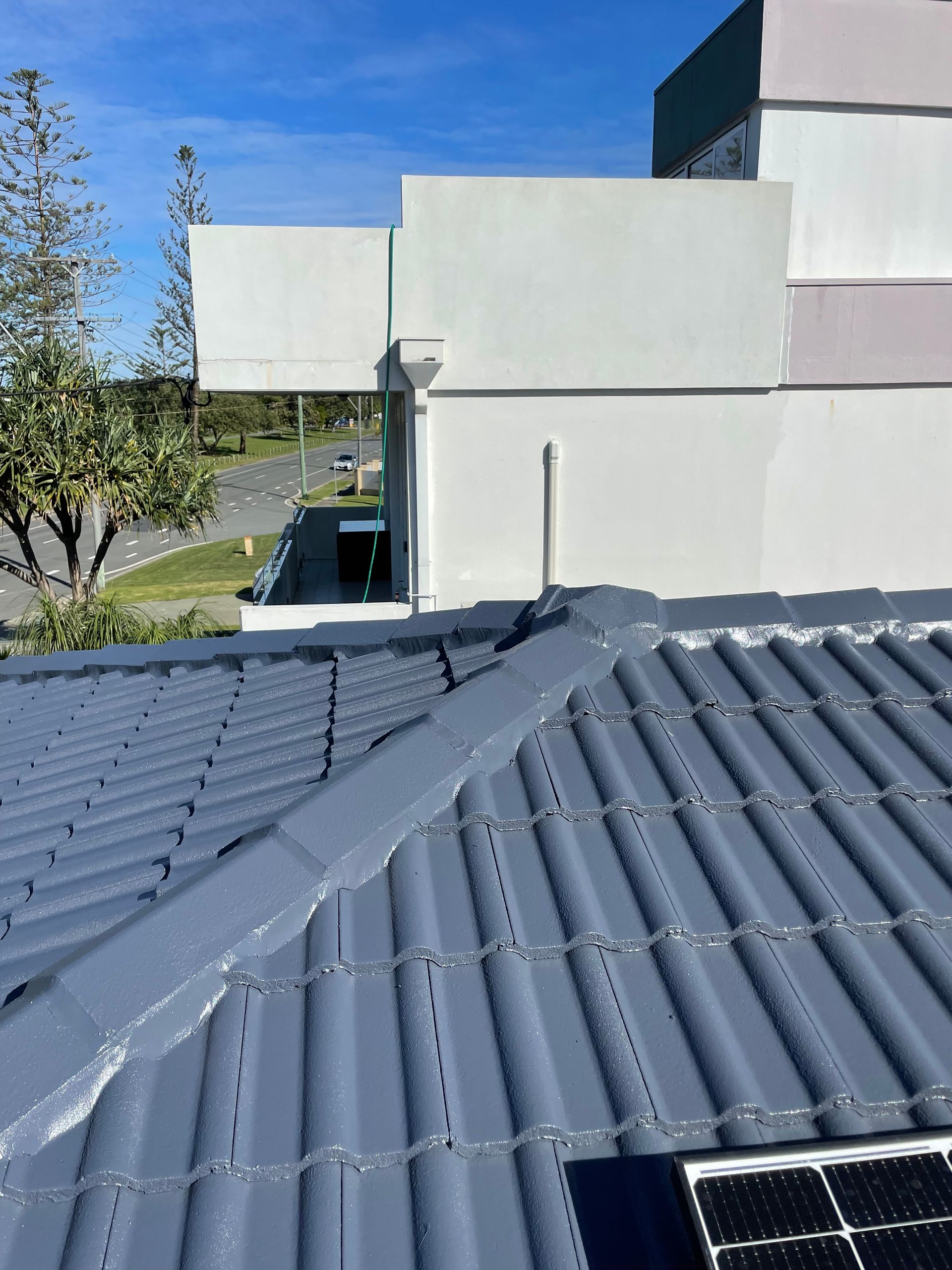 Roof tile pattern — Tile Roof Restoration in Southport QLD