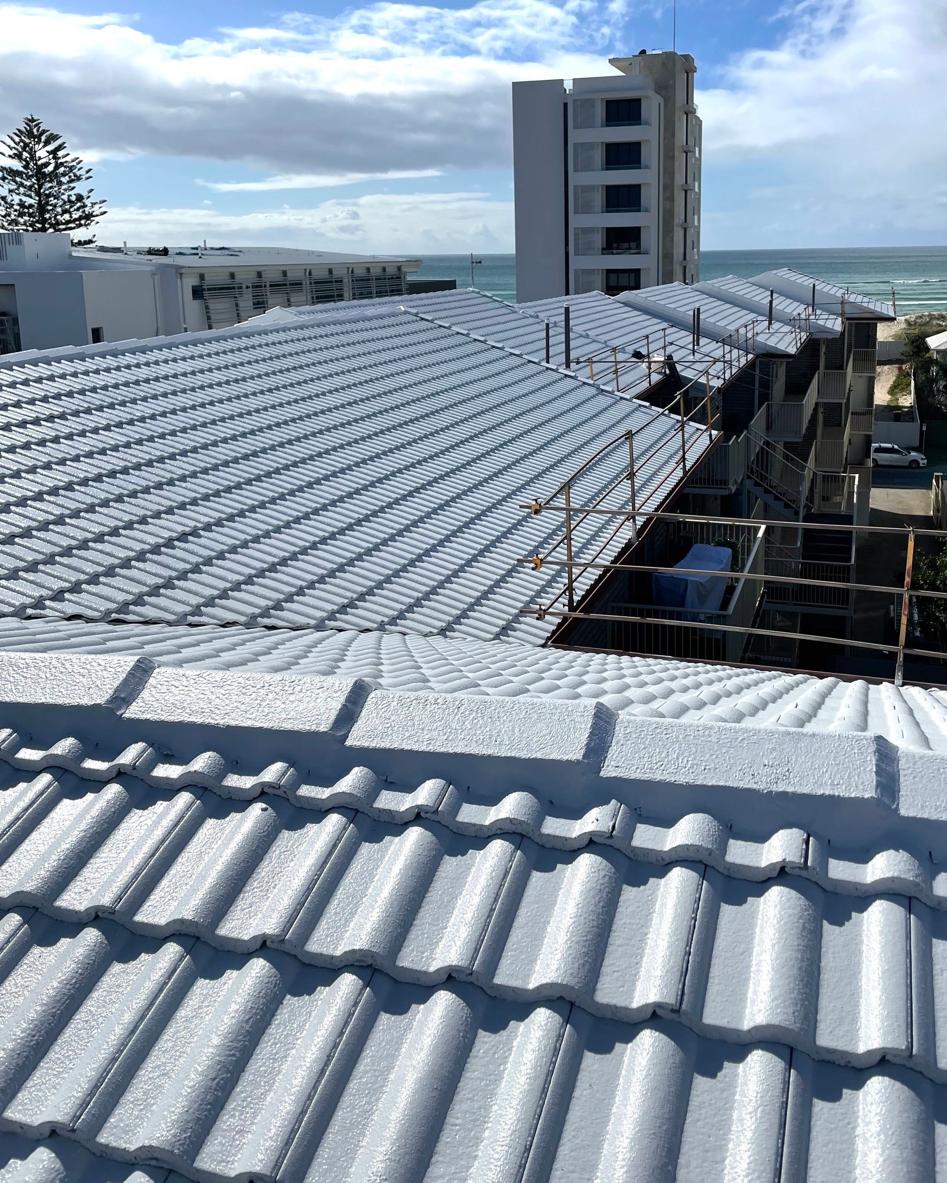 TIle Restoration by the beach — Tile Roof Restoration in Southport QLD