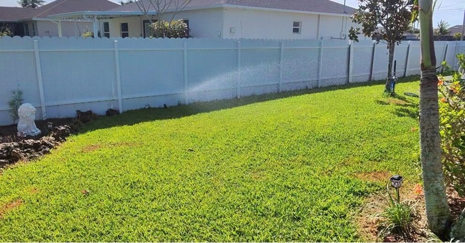 Professional irrigation system installation in Naples FL by APEX Irrigation and Grading for healthy