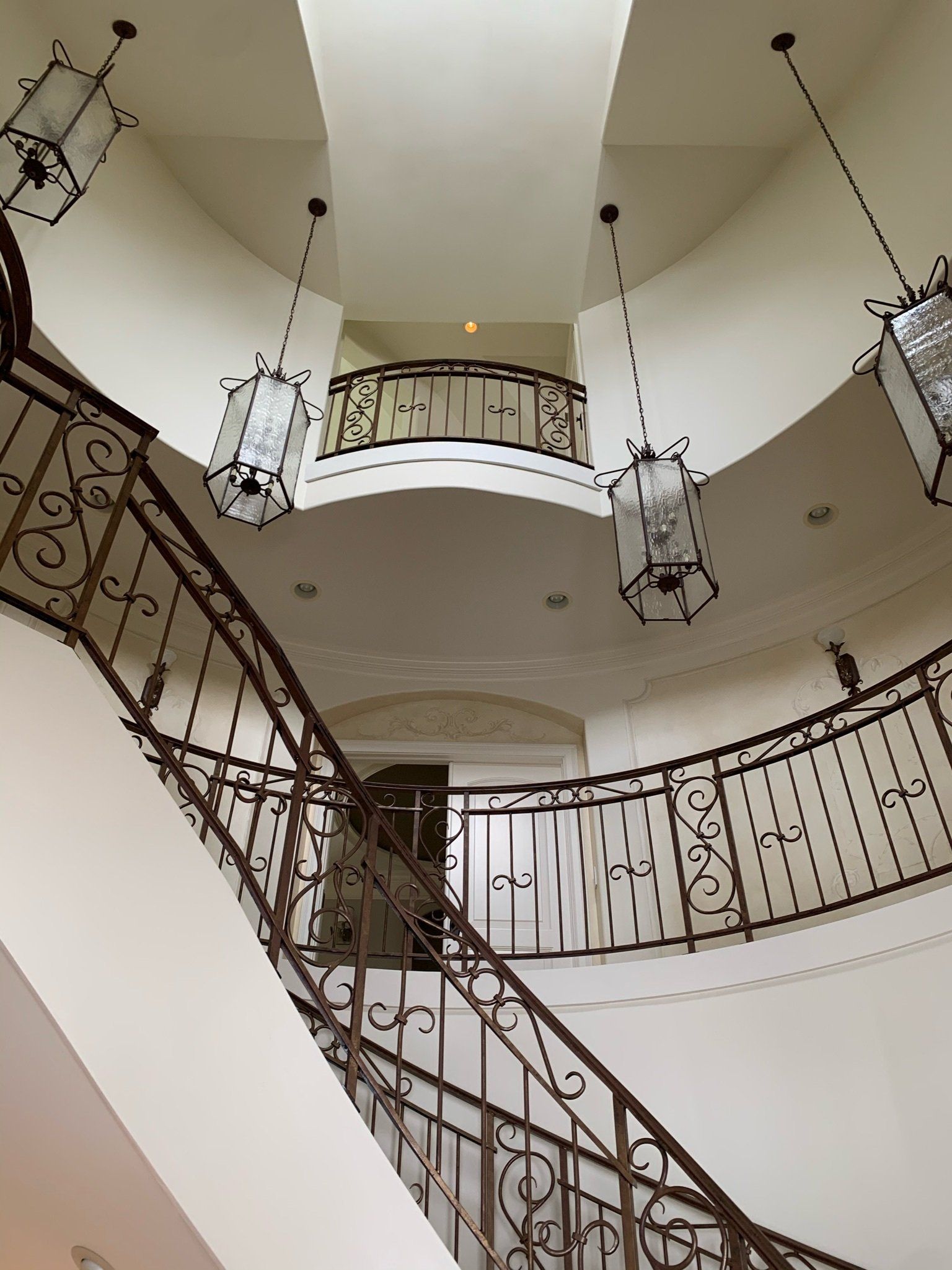 Man Painting the Door — Northbrook, IL — Bill Schneeberger Paint and Decorating